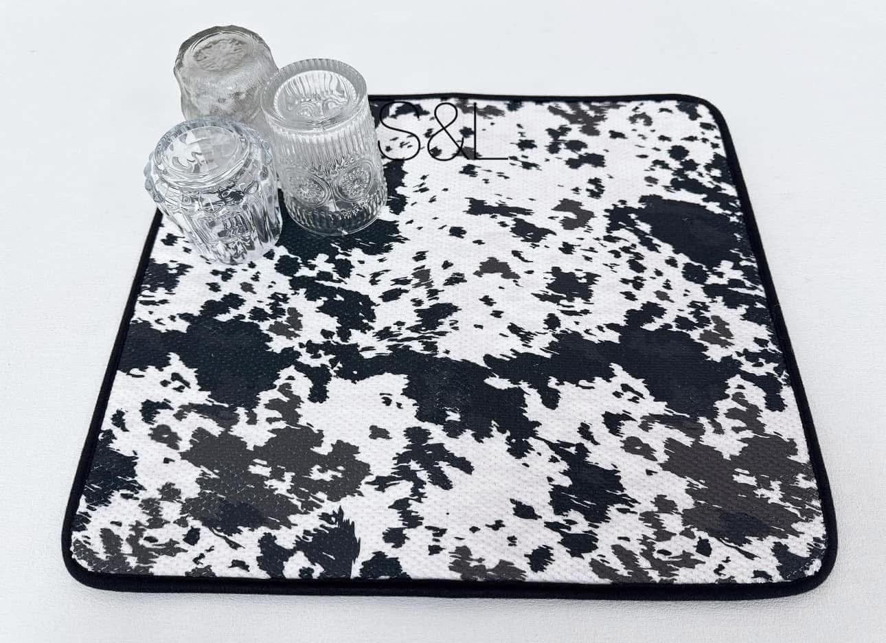 Dish drying mat