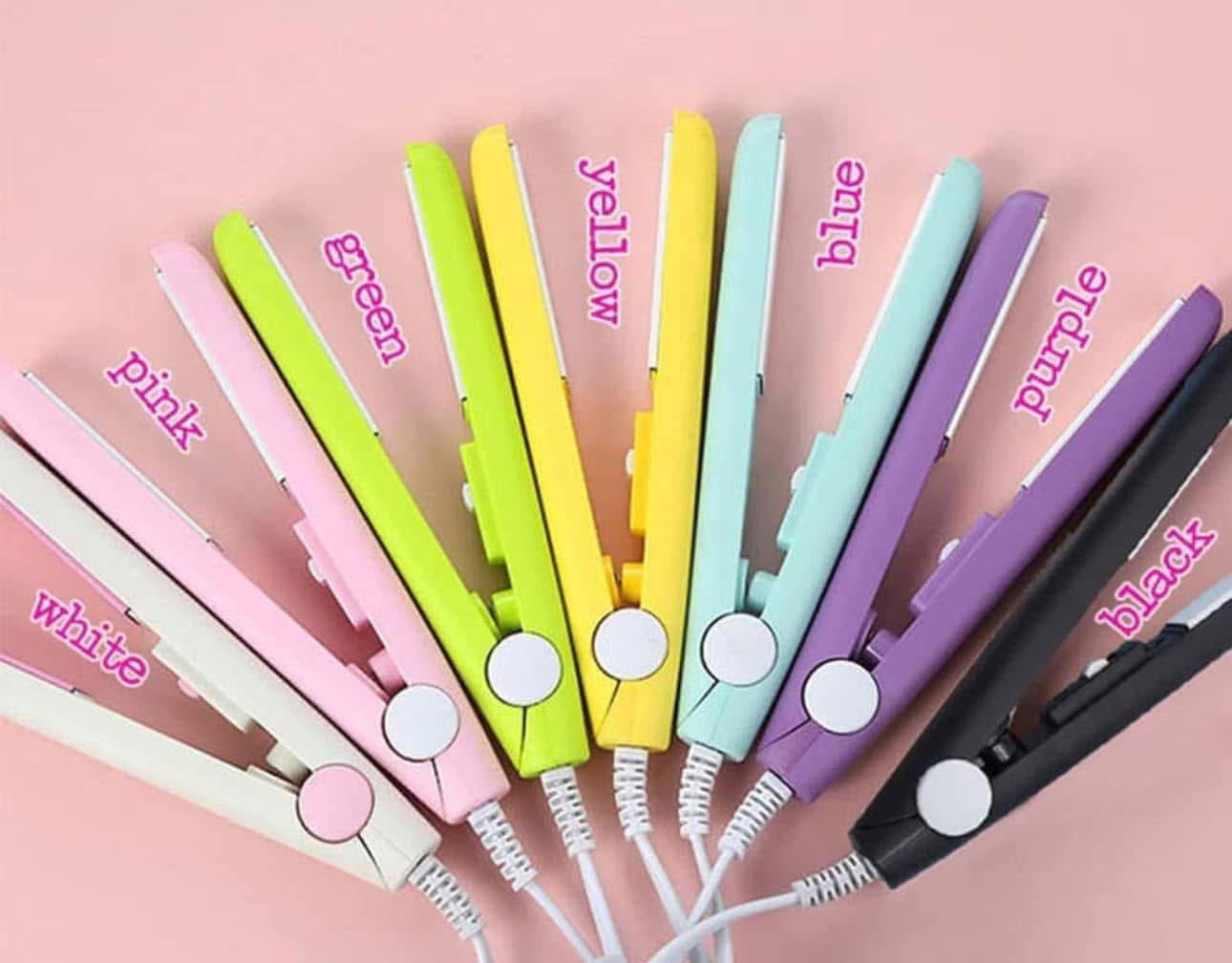 Travel hair straightener