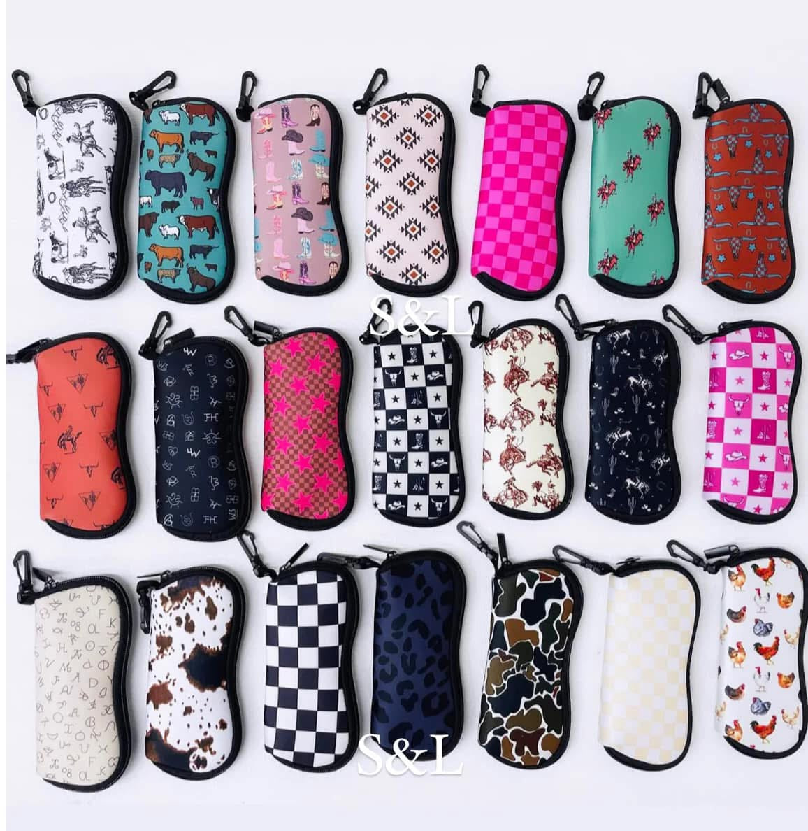 Neoprene sunglasses case