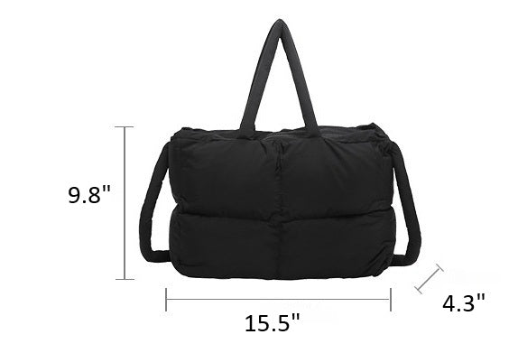Puffer take along bag