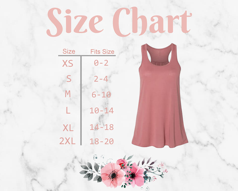 color chart/size guides