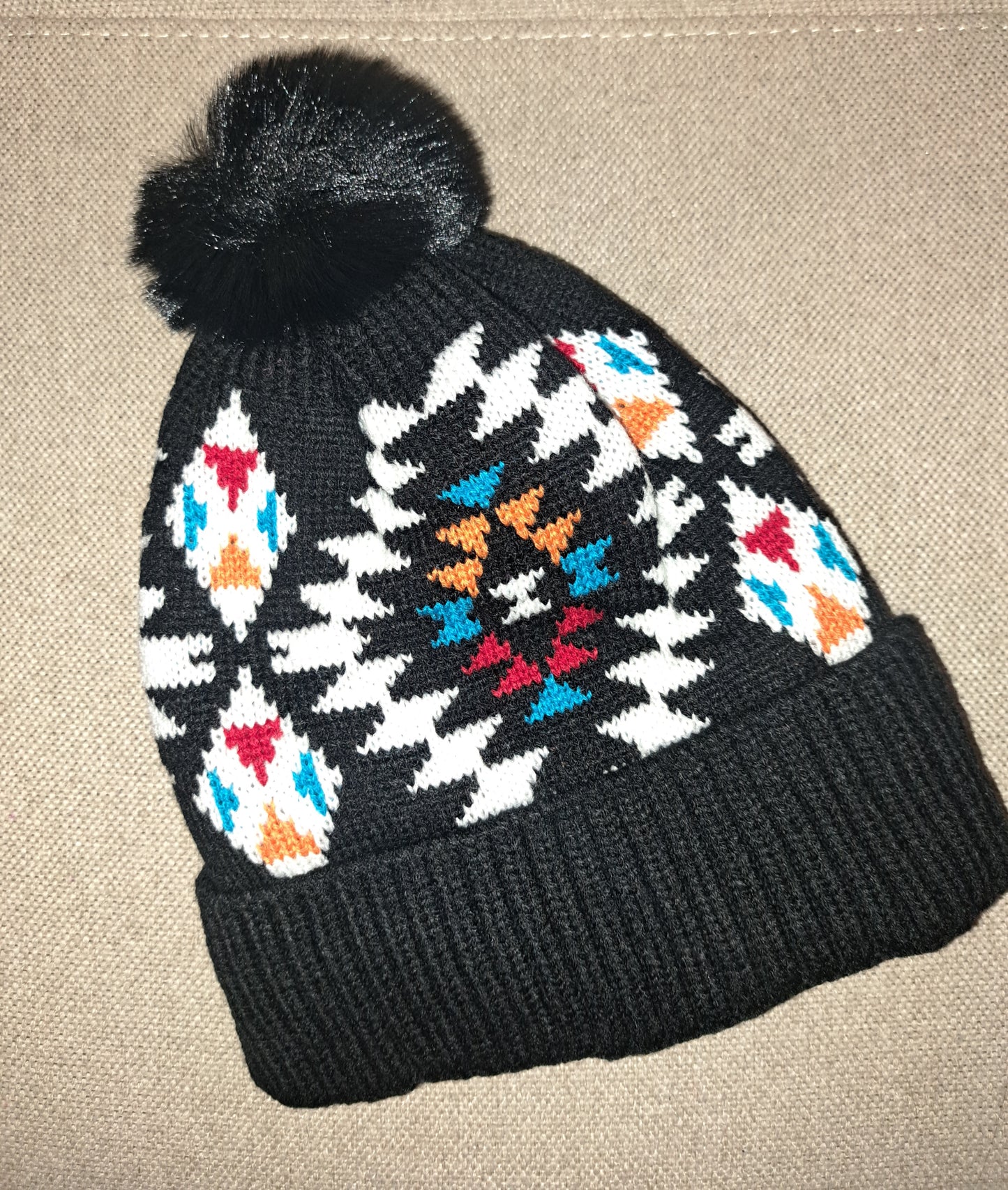 Aztec beanie