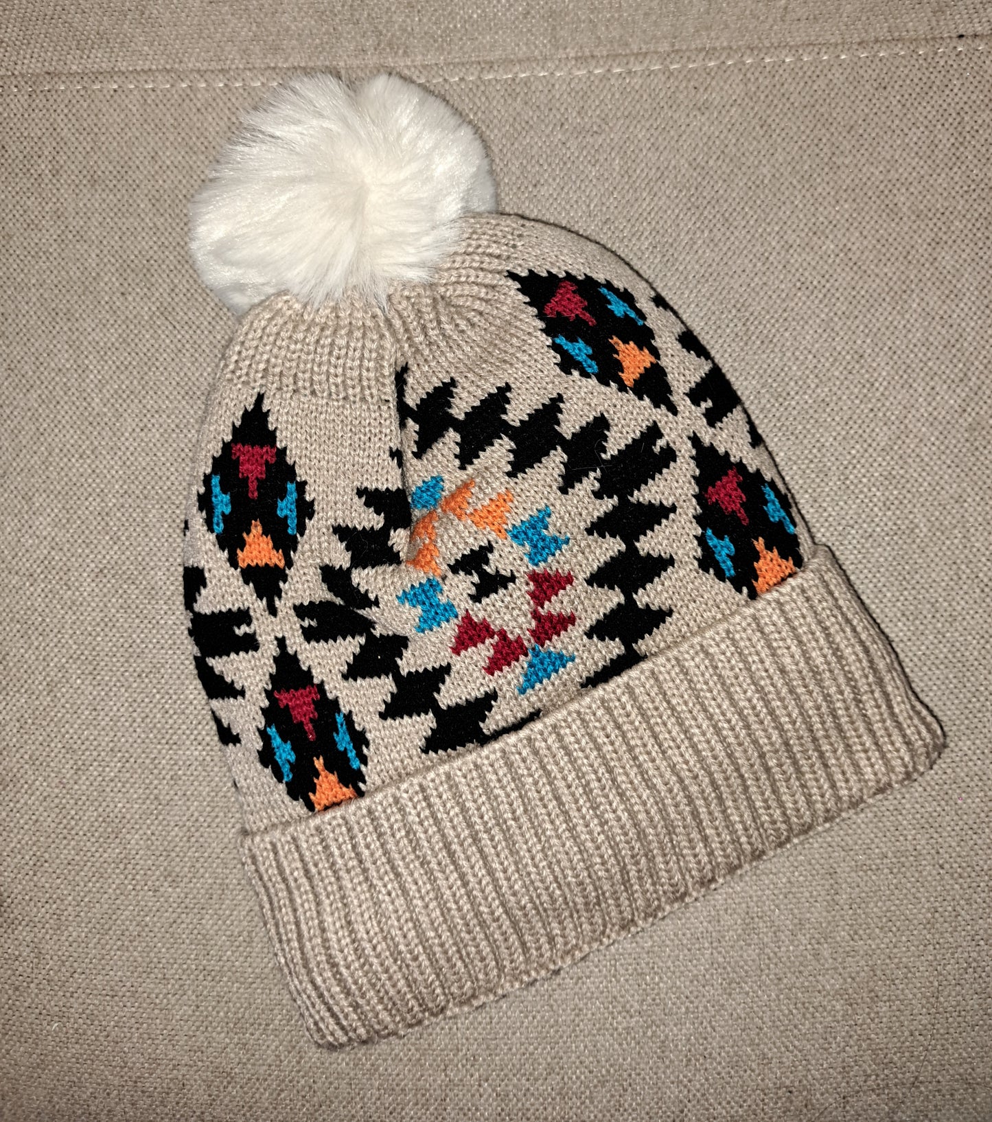 Aztec beanie