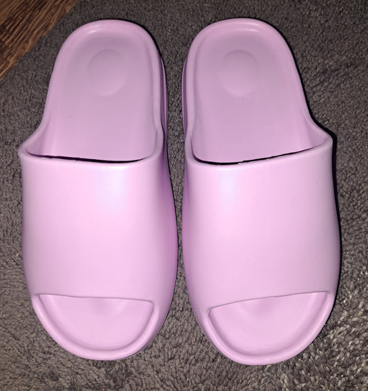 Womens slides - light purple