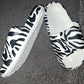 Women's slides - zebra