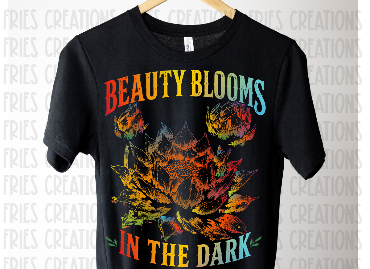 Beauty Blooms in the Dark