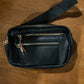 Leather wristlet