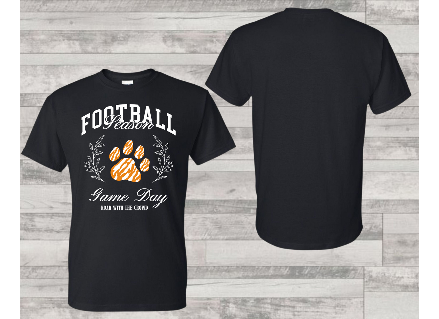 Football Game Day - white print