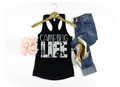 Camping Life Womens Racerback Tank