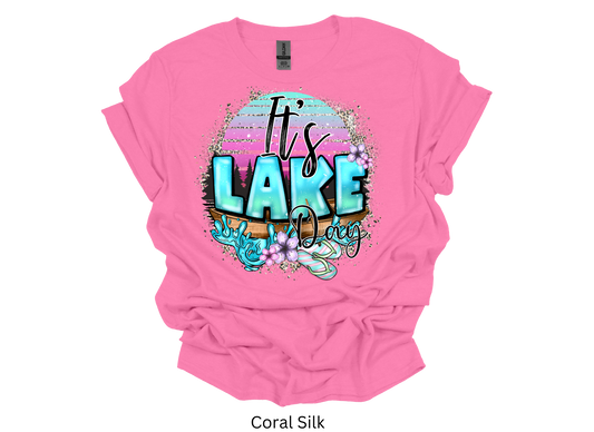 It's Lake Day in Coral Silk