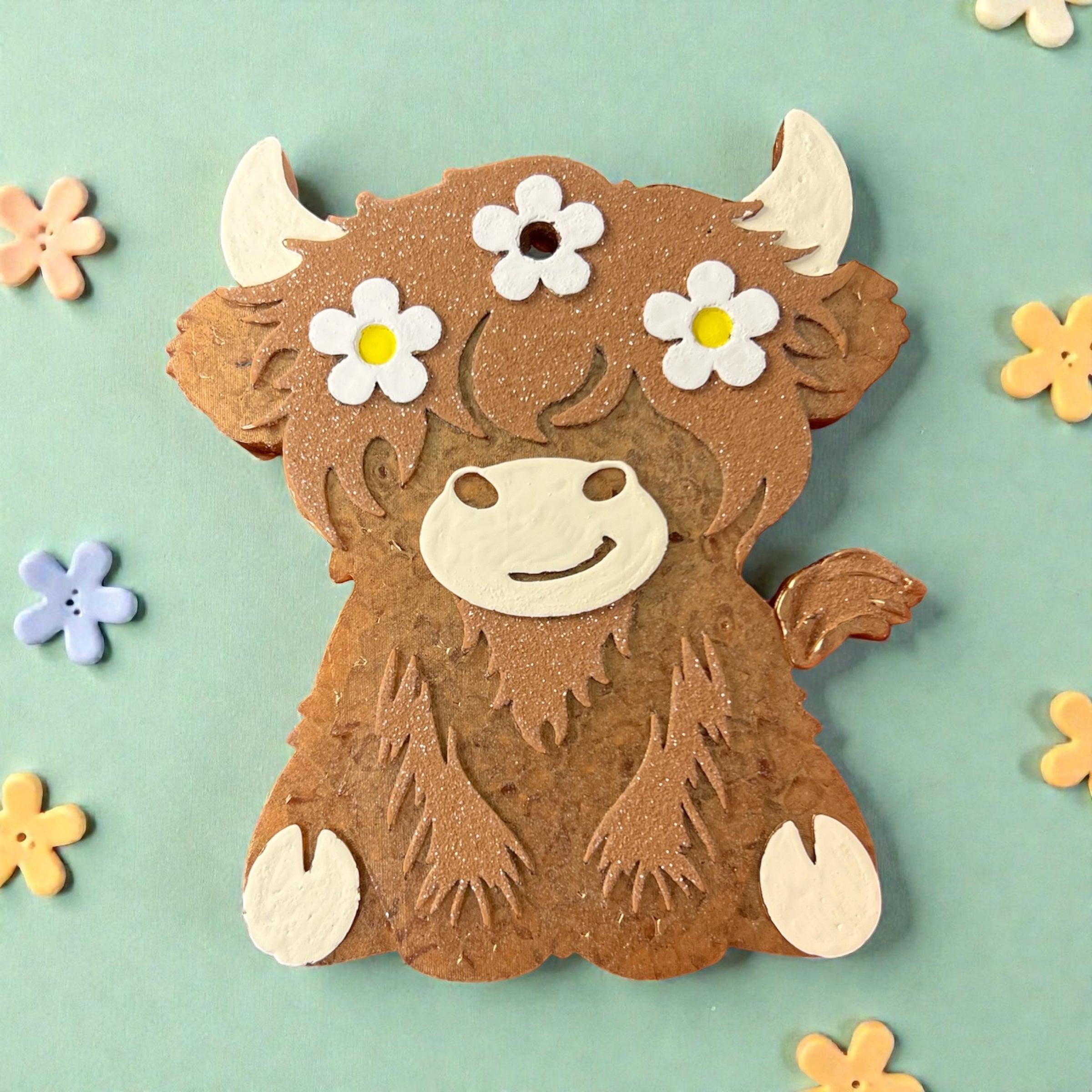 Daisy Cow Freshie