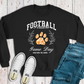 Football Game Day - white print