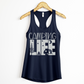 Camping Life Womens Racerback Tank