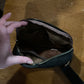 Leather wristlet