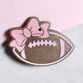 Pink Football Freshie