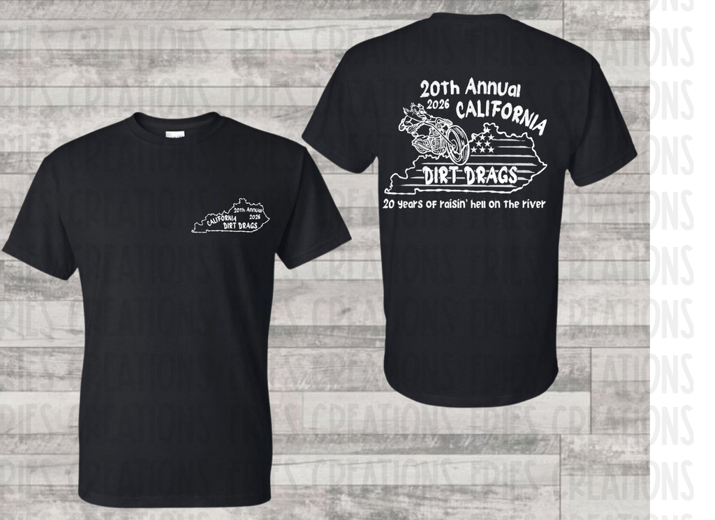 2026 20th anniversary dirt drags apparel