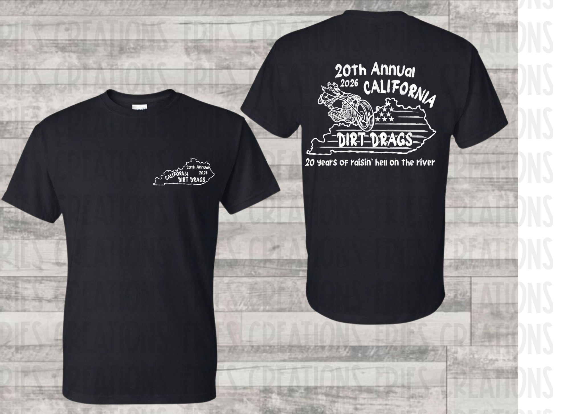 2026 20th anniversary dirt drags apparel