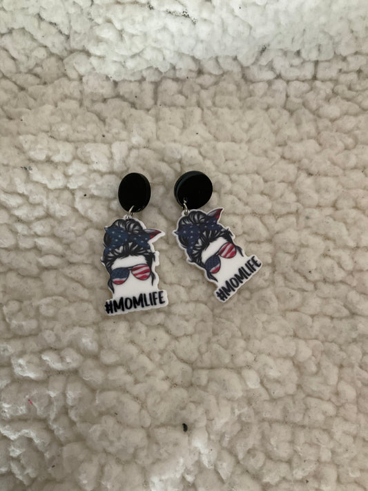 #momlife earrings