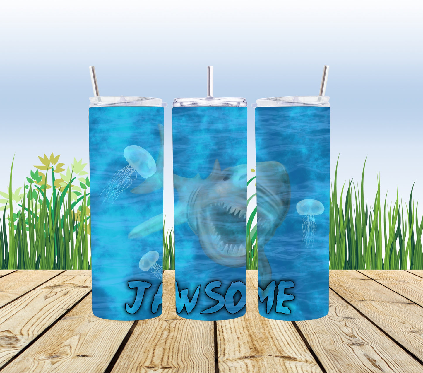 Jawsome 20oz tumbler