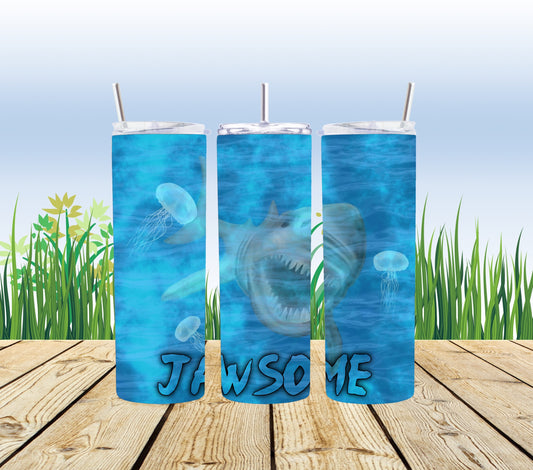 Jawsome 20oz tumbler