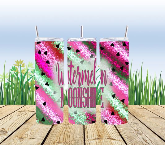 Watermelon Moonshine 20oz tumbler