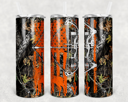 Hunting 20oz stainless tumbler